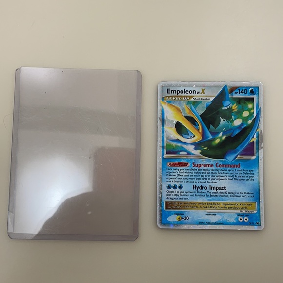 Empoleon Lv X DP11 Holo Rare Diamond & Pearl Black Star! - Picture 3 of 3